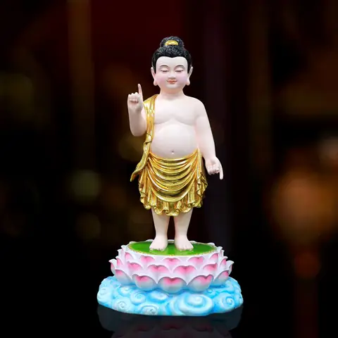 Tượng Phật Đản Sanh (sơ Sinh), Chậu Tắm Phật Bằng Đá, Gỗ ...