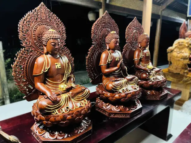 Tượng Thất Phật Dược Sư