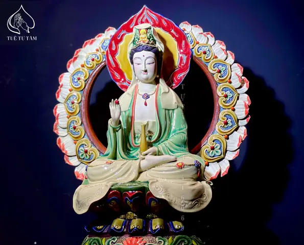 Thỉnh Tượng Gốm Sứ Phật Sơn Giá Tốt Tp Hcm| Tuệ Tự Tâm