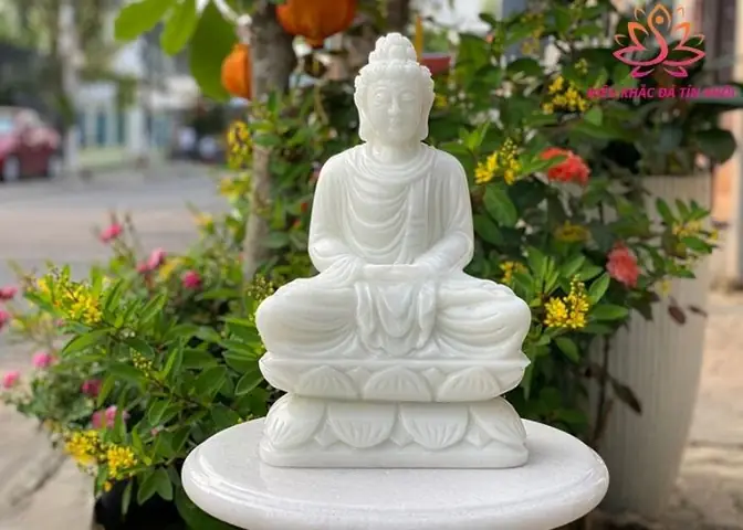 Cách Thờ Cúng Tượng Phật A Di Đà Đá Nhỏ