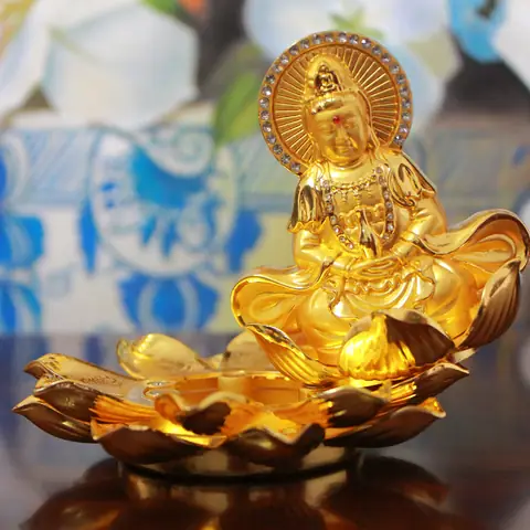 Tượng Phật Bà Quan Âm Tay Cầm Bình Thanh Tịnh