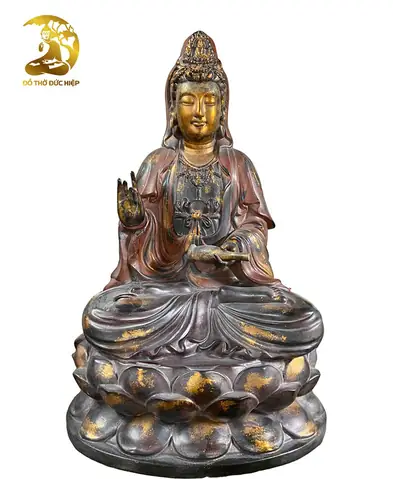 Tượng Phật Bà Bằng Gỗ Tự Nhiên