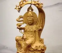 Tượng Phật Bà Quan Âm Bằng Gỗ