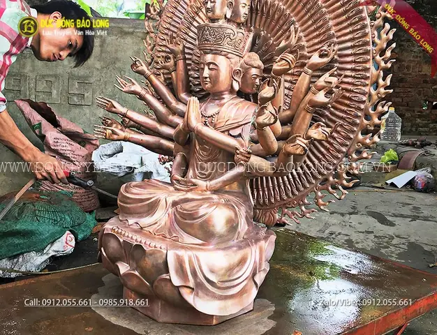 Phân Biệt Tượng Phật Chuẩn Đề Và Tượng Phật Thiên Thủ Thiên Nhãn