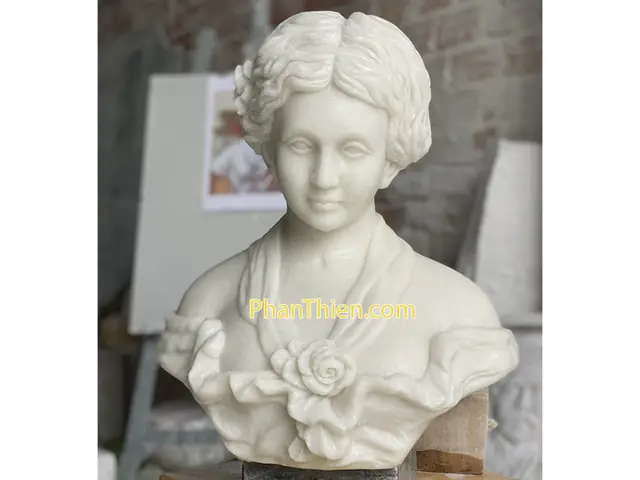 Tượng Bán Thân Nữ Thần Venus Bằng Đá Tự Nhiên (cd-06)