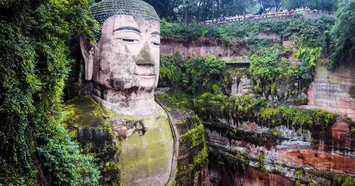 Bức Tượng Phật Bằng Đá Lớn Nhất Thế Giới Lần Đầu Lộ Diện Toàn Bộ ...