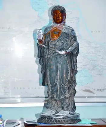 Tượng Phật Bằng Đồng Cổ