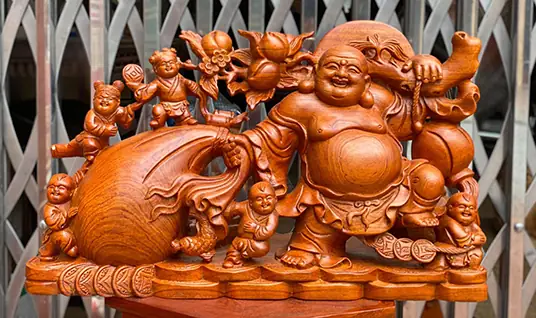 Tượng Phật Bằng Gỗ Cao Cấp Nhất - Tượng Phật Gỗ Đẹp