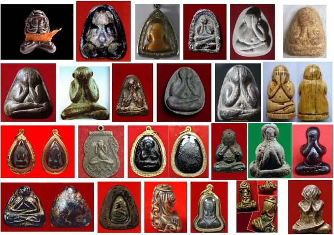 Giới Thiệu Phật Bịt Mắt - Phra Pidta - Bùa Phật Thái - Lá Phép Hộ ...