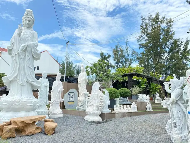 Tượng Phật Bổn Sư - Tượng Phật Đá Mộc Yên