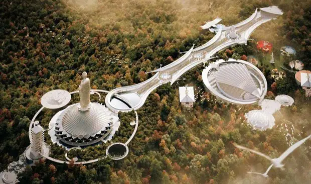 Điểm Nhất Tâm Linh "tựa Sơn Hướng Thủy”