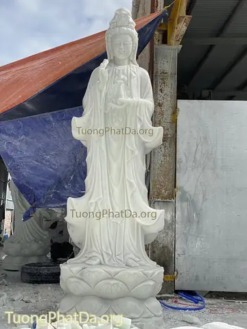 Tượng Phật Bà Quan Âm Chùa Linh Ứng Đà Nẵng