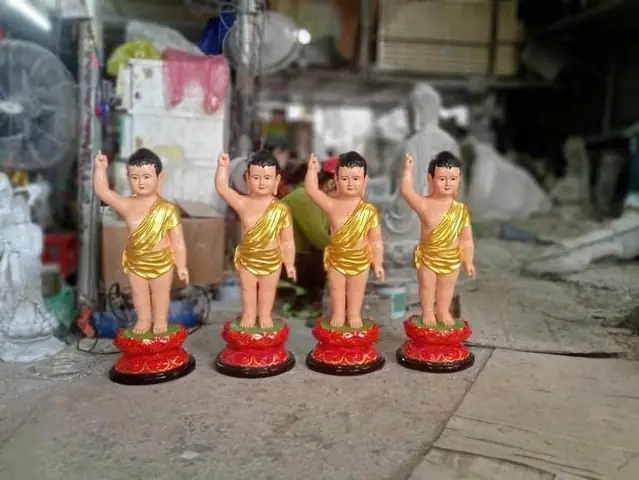 Tượng Phật Đản Sanh 12