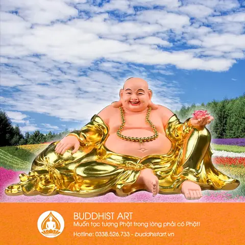 Tượng Phật Di Lặc Ngồi 110cm Bằng Composite | Công Ty Tnhh ...