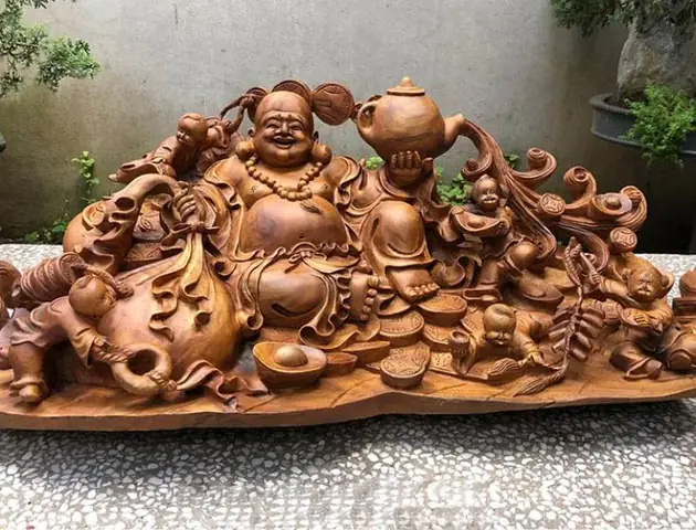Giá Tượng Di Lặc Gỗ Gù Hương Là Bao Nhiêu?