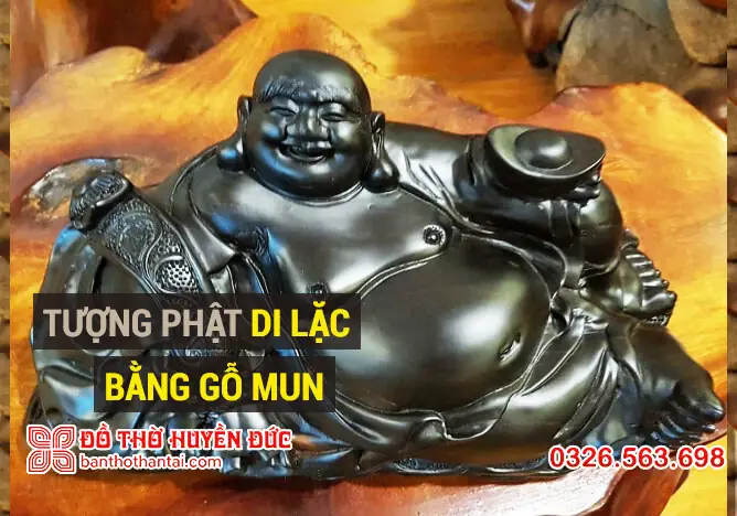 Giới Thiệu Về Tượng Phật Di Lặc Gỗ Mun