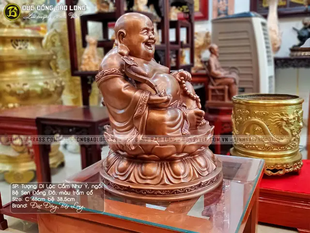 Điểm Khác Biệt Chỉ Có Ở Mẫu Tượng Phật Di Lặc Tại Đúc Đồng Bảo Long