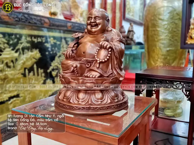 Nên Đặt Tượng Phật Di Lặc Ngồi Bệ Sen Ở Đâu?