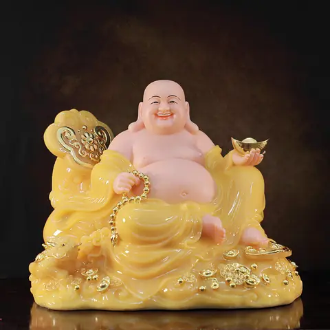 Tượng Phật Di Lặc (bồ Tát Di Lặc) Bằng Gỗ, Bột Đá, Composite Đài ...