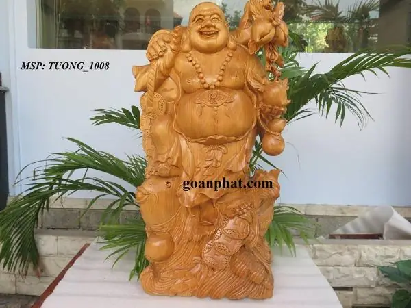 17 Bức Tượng Phật Di Lặc Đứng Đẹp Nhất Năm