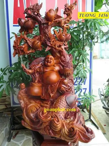 17 Bức Tượng Phật Di Lặc Đứng Đẹp Nhất Năm