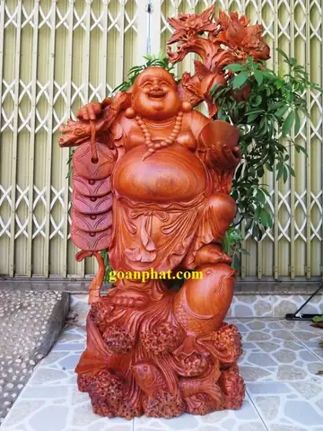 17 Bức Tượng Phật Di Lặc Đứng Đẹp Nhất Năm