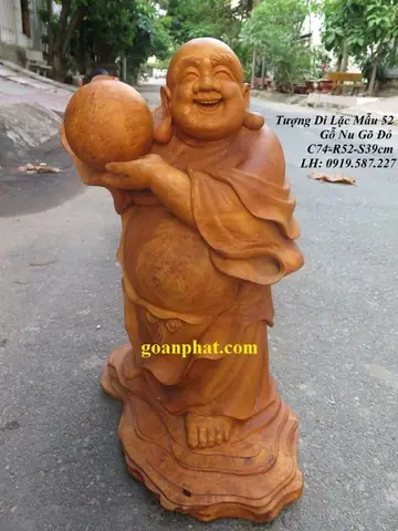 17 Bức Tượng Phật Di Lặc Đứng Đẹp Nhất Năm