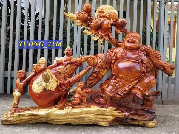 17 Bức Tượng Phật Di Lặc Đứng Đẹp Nhất Năm