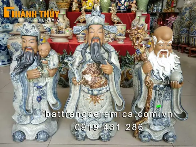 Tượng Gốm Bát Tràng Sứ Cao Cấp, Hàng Do Nghệ Nhân Chế ...