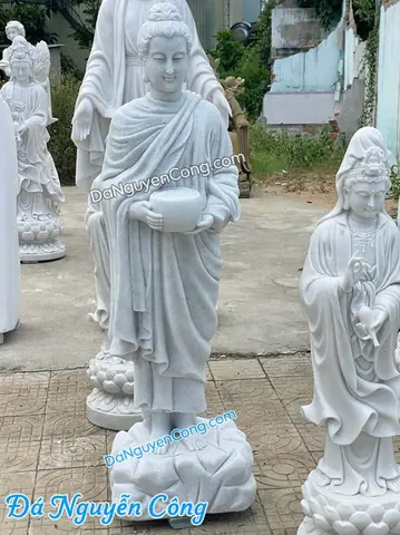 Tượng Phật Bổn Sư Thích Ca Đứng Cao1m5