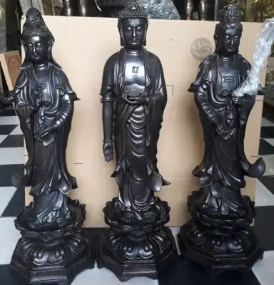 Tượng Phật Đồng Đen