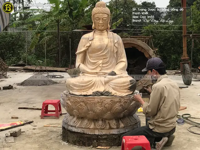 Tìm Hiểu Thêm Về Quy Trình Đúc Tượng Phật Bằng Đồng