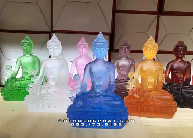 1, Tượng Phật Dược Sư Lưu Ly