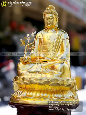 Đúc Đồng Bảo Long – Nhận Đúc Tượng Phật Dược Sư Theo Yêu Cầu