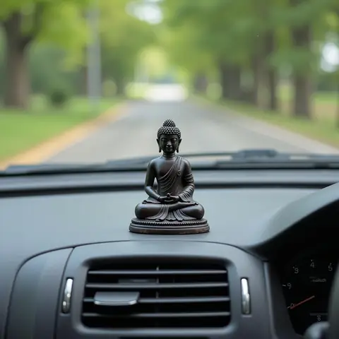 Vị Trí Đặt Tượng Phật Trên Ô Tô