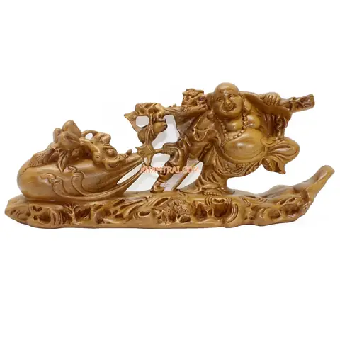 Tượng Gỗ Để Ô Tô Được Chế Tác Từ Các Loại Gỗ Quý, Có Mùi Thơm