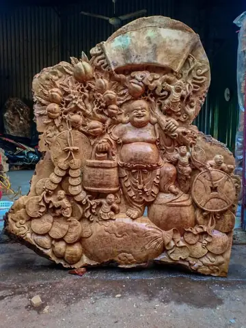 Những Tác Phẩm Phật Di Lặc Xá Xị Đỉnh Cao Tại Gỗ An Phát