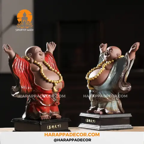 Tượng Phật Di Lặc Hoan Hỉ - Gốm Cao Cấp - Trang Trí - Quà Tặng ...