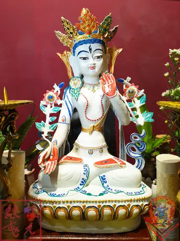 Bạch Độ Mẫu -white Tara - Kim Cương Thừa