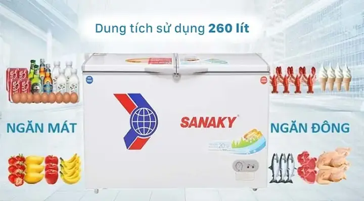 Tủ Đông Truyền Thống (non-inverter) – Cơ Chế Đóng Ngắt