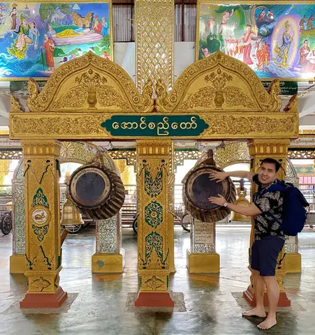 Tượng Phật Nằm Khổng Lồ Và Uy Nghi Tại Chùa Chaukhtatgyi, Myanmar