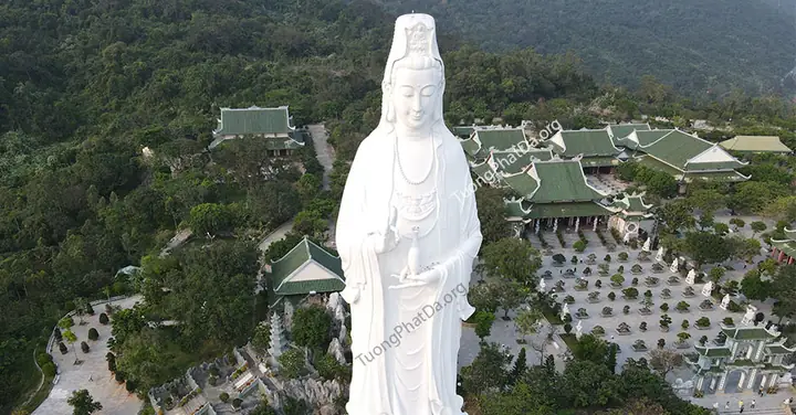 Tượng Phật Bà Quan Âm Chùa Linh Ứng Đà Nẵng