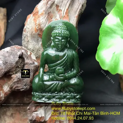 Phật Ngọc Bích - Chế Tác Thủ Công Tinh Xảo