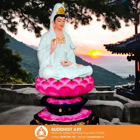 79+ Mẫu Tượng Phật Quan Âm Ngồi Đài Sen Đẹp | Công Ty Tnhh ...