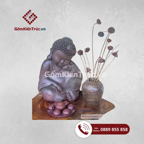 Tượng Phật Ngủ Ngồi