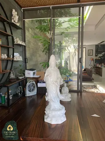 Tượng Phật Bà Quan Âm Để Bàn