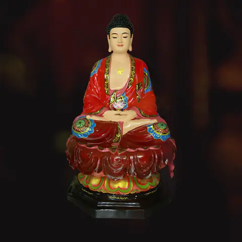 Tượng Phật Composite, Tượng Nhựa Composite Sơn Vẽ Mạ Vàng ...