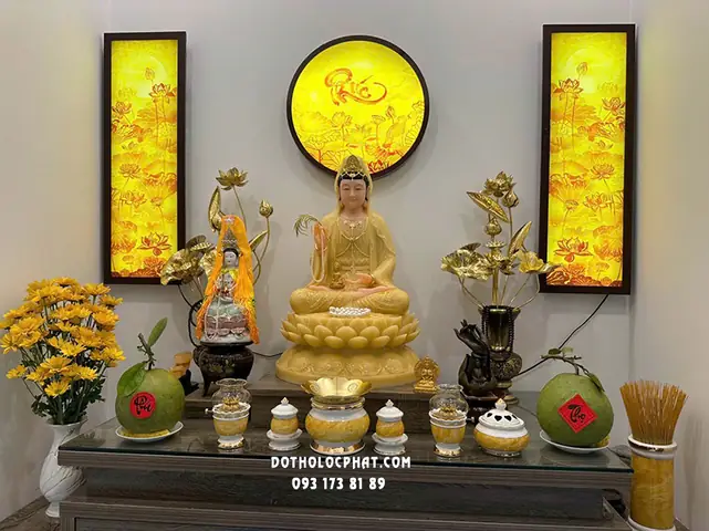 Nên Lập Bàn Thờ Phật Bà Quan Âm Bồ Tát Như Thế Nào ?