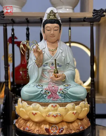 93. Tượng Phật Quan Âm Bồ Tát Composite Qabt-114