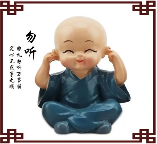 Giới Thiệu Sản Phẩm Bộ Tượng 4 Chú Tiểu Tam Không Và Suy Ngẫm